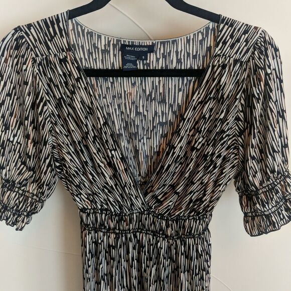 Max Edition V-neck dress - Picture 4 of 9